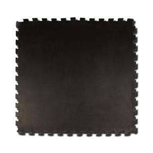 Image of Terrain Floorings Extreme Infinity Rubber Tiles Black Colour