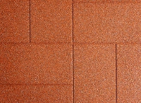 TERRAIN Garden Brick Rubber Flooring Tiles 1x