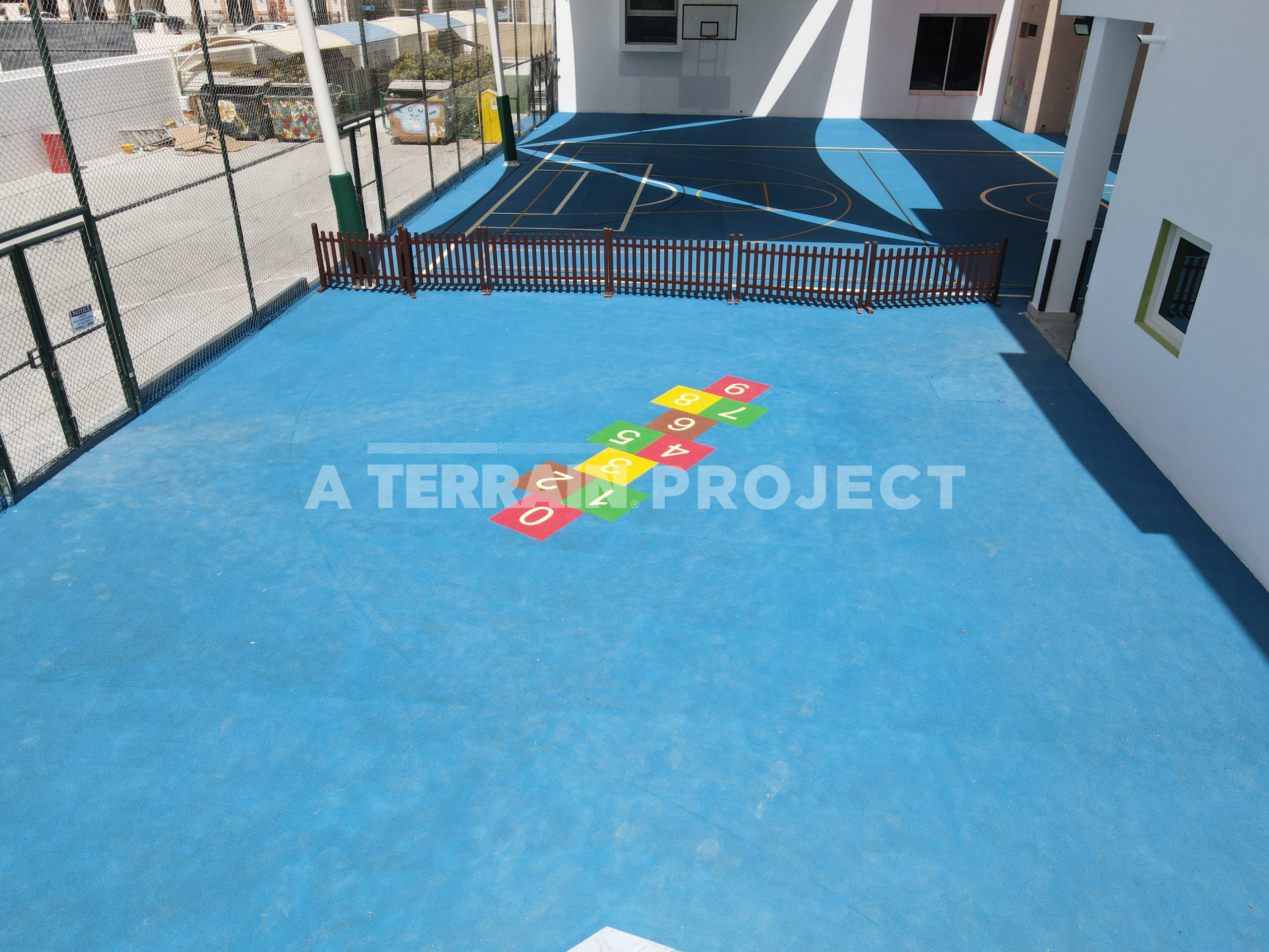 Terrain Floorings Victory Heights School Dubai Project