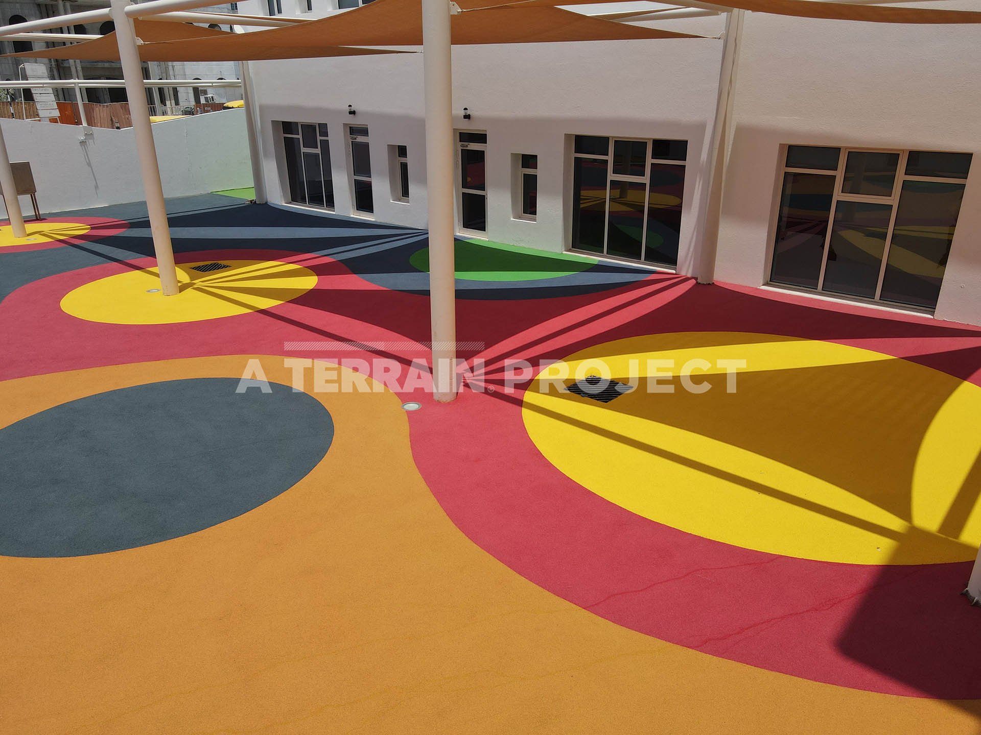 Al Maharat School Play Area by Terrain 1 rubber flooring